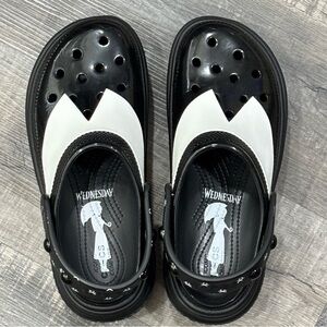 Wednesday Addams x Crocs Stomp Platform
Clogs-Black, Women’s Sz 10/Mens Sz 8,GUC